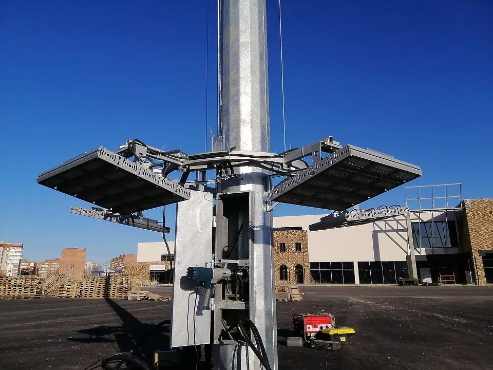 Мачты освещения ВМО-20 <br />
г. Актау, Республика Казахстан