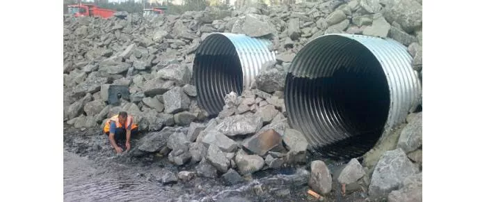 Поставка гофрированных труб в Якутию