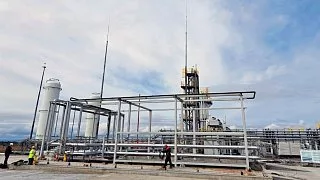Новую газоразжижающую станцию на территории ТОР «Надеждинская» защитили 40-метровыми молниеотводами